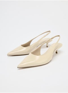 Zara Kitten heel slingback shoes  - Image 2