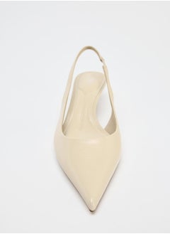 Zara Kitten heel slingback shoes  - Image 3
