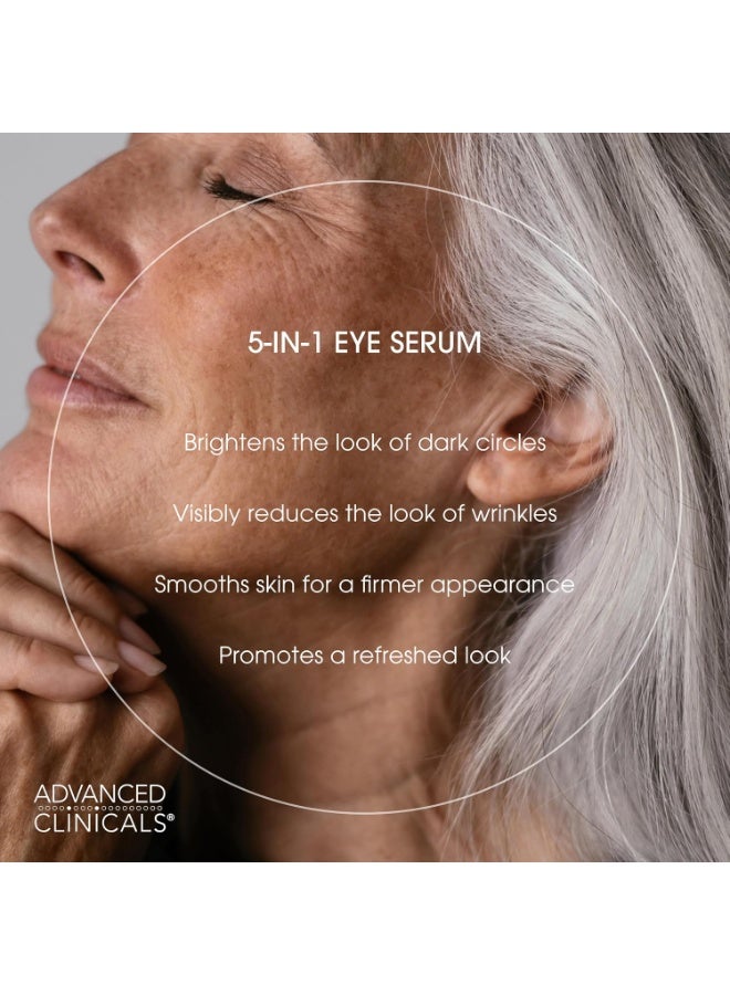 Advanced Clinicals Complete 5-in-1 Eye Serum Multi-Correction, 59 ML - Image 4
