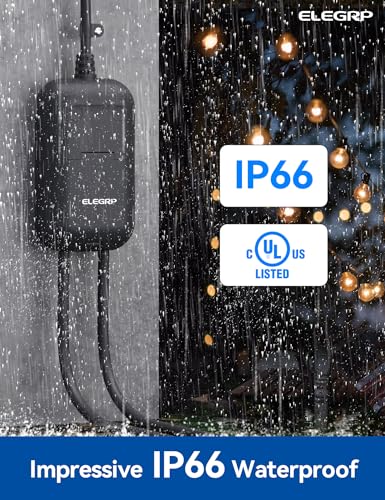 ELEGRP PQR20 Outdoor Smart Plug Waterproof IP66, WiFi Plug with 2 Individually Sockets, Compatible with Alexa & Google Assistant, Smart Outdoor Outlet for String Lights, UL Certified, 1 Pack, Black - Image 2