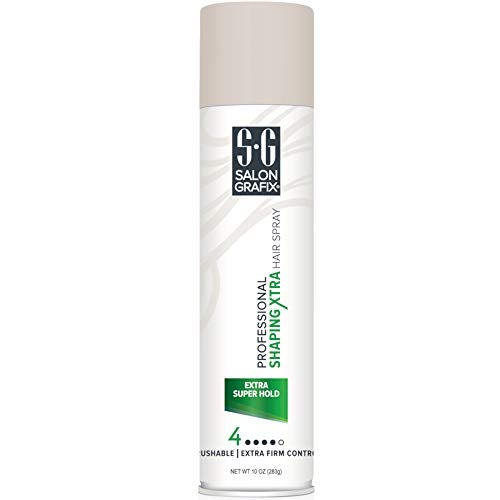 Salon Grafix Professional Shaping Xtra Hair Spray Extra Super Hold 10 oz (Pack of 5) - Image 2