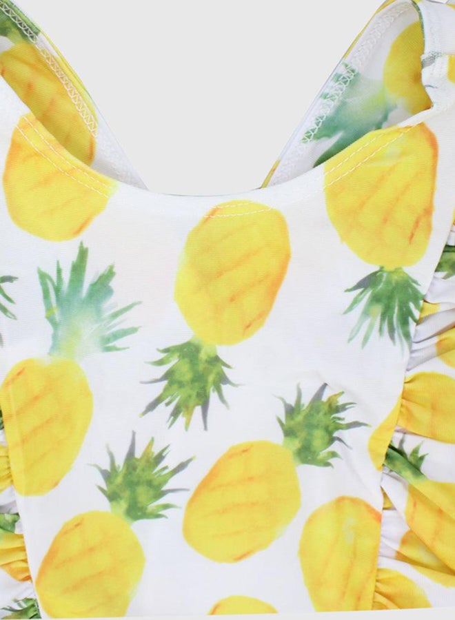 Our kids Our kids Fresh Pineapple One-Piece Swim Suit - Image 3