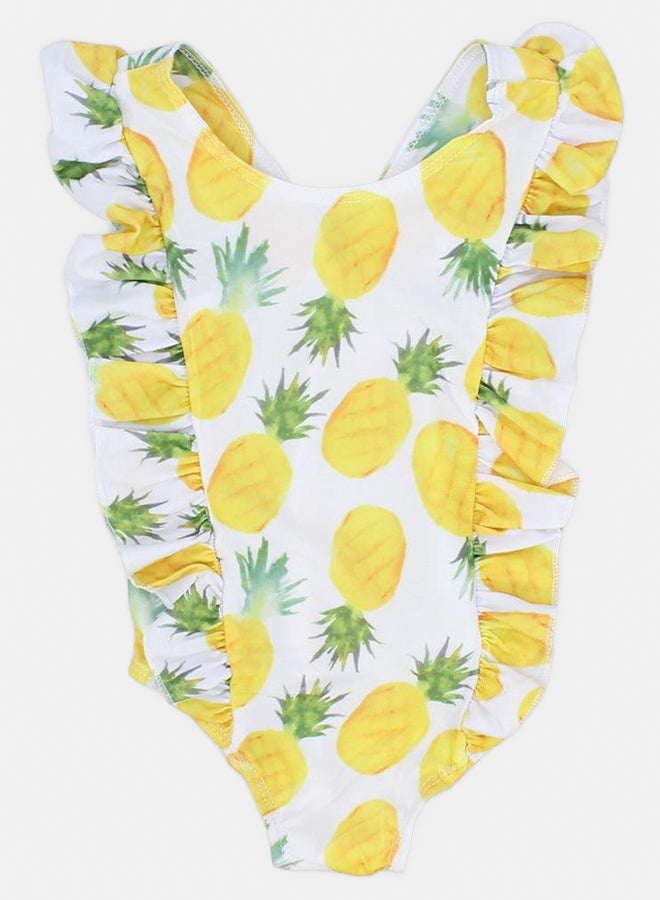 Our kids Our kids Fresh Pineapple One-Piece Swim Suit - Image 1
