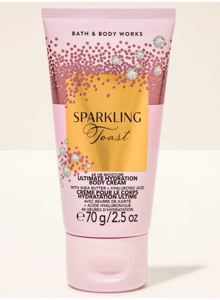 Sparkling Toast Travel Size Ultimate Hydration Body Cream