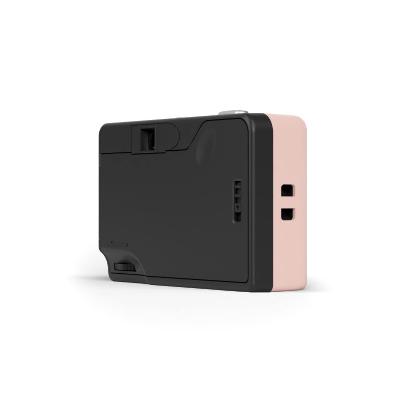 RETO Ultra Wide and Slim 35mm Reusable Daylight Film Camera - 22mm Wide Lens, Focus Free, Light Weight, Easy to Use (Pastel Pink) - Image 3
