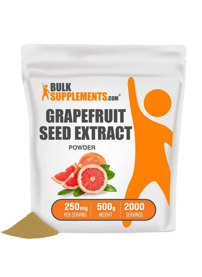 BulkSupplements Com Grapefruit Seed Extract Powder Grapefruit Supplements Citrus Seed Extract 250Mg Per Serving Antioxidants Supplement Gluten Free 500 Grams 11 Lbs  - Image 2
