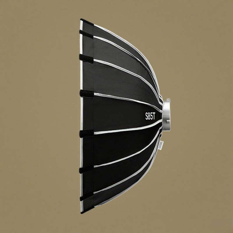 85cm Softbox Photography 30cm Depth Compact Design - Dual Detachable Diffusers Bowens Mount Softbox for Home Studios Confined Spaces - Image 1