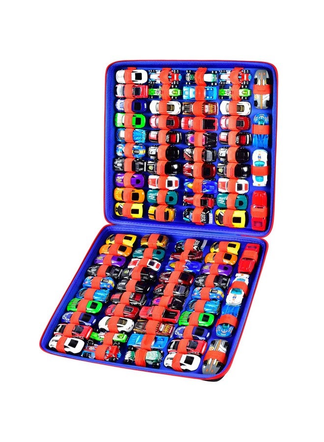 Comecase Toy Storage Organizer Case Compatible With Hot Wheels Car, Matchbox Cars, Portable Carrying Container Carrier Holder Fit For 88 Toys Car (Box Only) - Image 1
