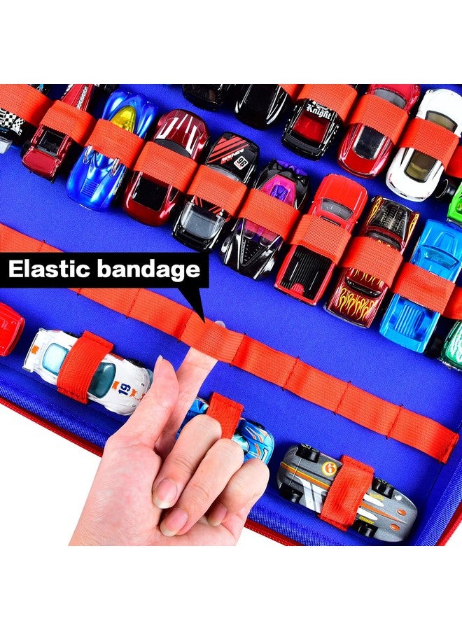 Comecase Toy Storage Organizer Case Compatible With Hot Wheels Car, Matchbox Cars, Portable Carrying Container Carrier Holder Fit For 88 Toys Car (Box Only) - Image 3