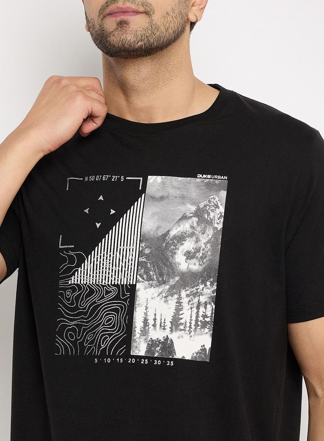 Duke Round Neck Printed T-Shirt - Image 2