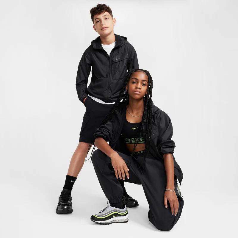 Nike Black Kids' Sportswear City Utility Jacket  | Best Price UAE