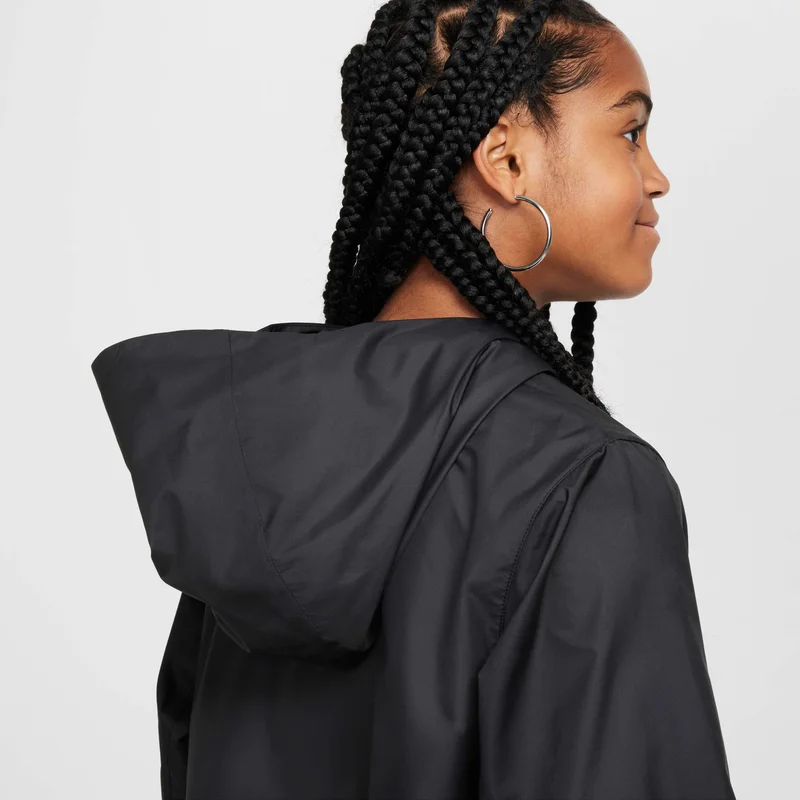 Nike Black Kids' Sportswear City Utility Jacket  | Best Price UAE