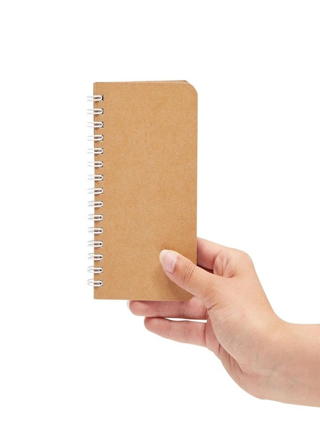 INNAXA® Spiral Eco-Friendly Pocket Size Notepad,Blank Notebook Diary for Writing Personal, Students and Office use (Pack of 6) 3.5 x5.5 inch paper Size - Image 4