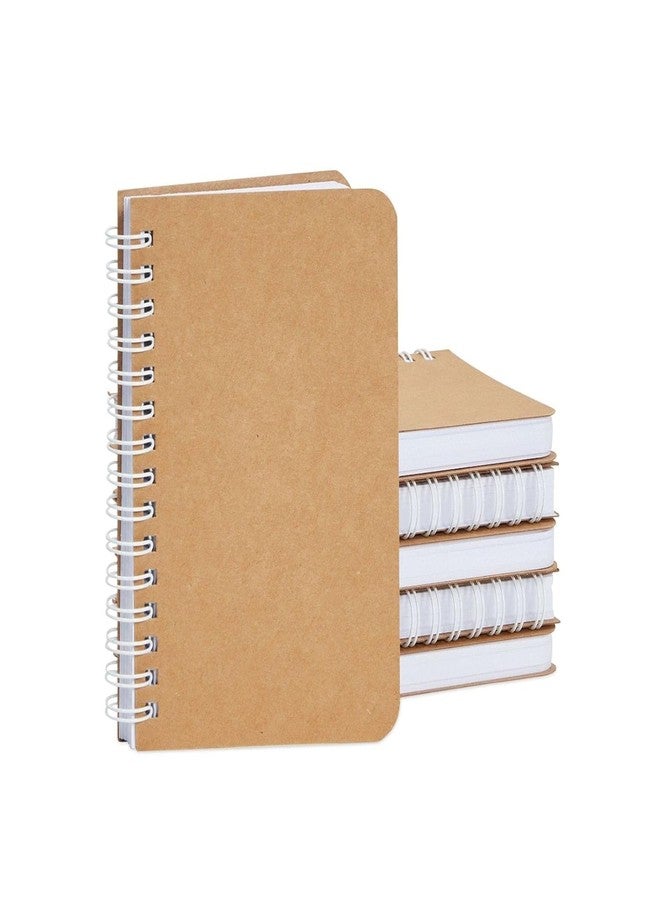 INNAXA® Spiral Eco-Friendly Pocket Size Notepad,Blank Notebook Diary for Writing Personal, Students and Office use (Pack of 6) 3.5 x5.5 inch paper Size - Image 2