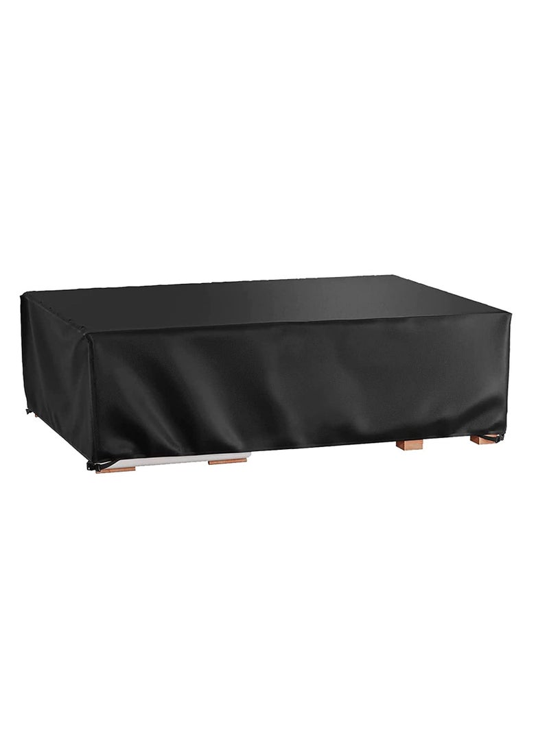 SYOSI Patio Furniture Cover Outdoor Furniture Cover Waterproof Sectional Sofa Set Covers Outdoor Table and Chair Set Covers Water Resistant Large 180 * 120 * 74CM  - Image 2