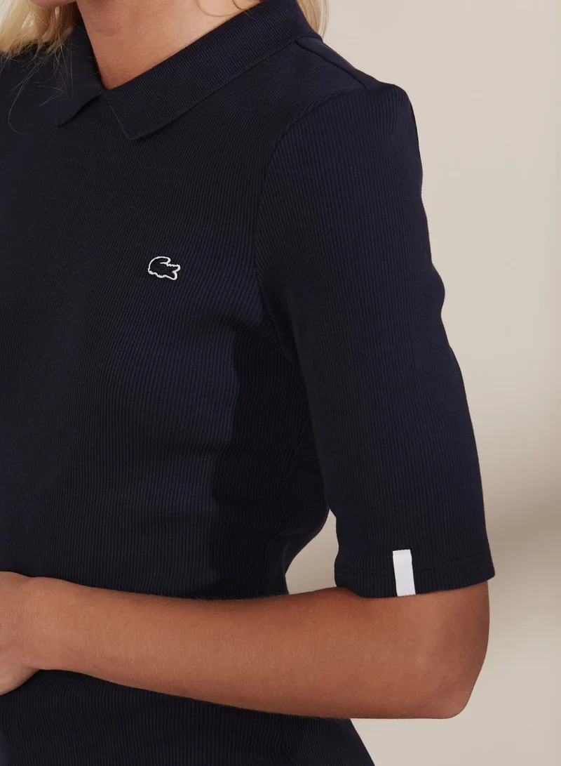 LACOSTE Zip Detail Polo
