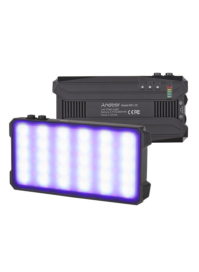 ANDOER 5W Multifunctional LED Video Light Portable Pocket Light Professional RGB Photography Light  - Image 1