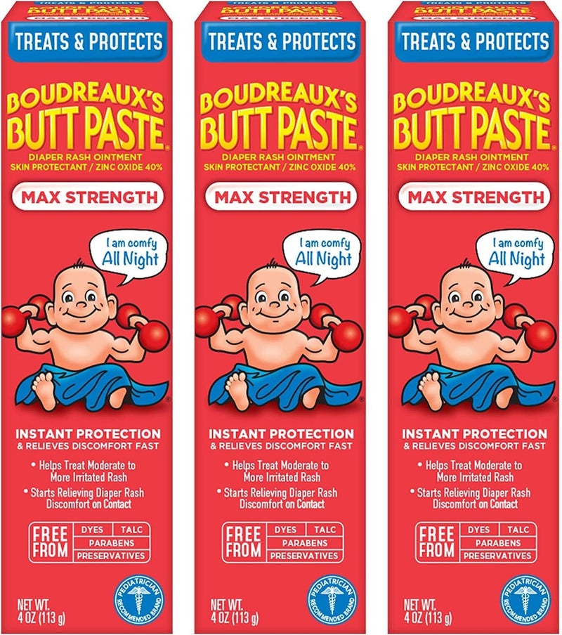 Boudreaux's Butt Paste Boudreaux’s Butt Paste Max Strength Diaper Rash Cream - Image 1