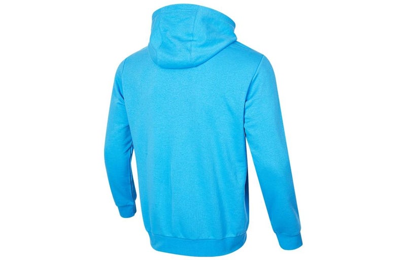 adidas Neo Logo Casual Hoodie 'Blue' - Image 2