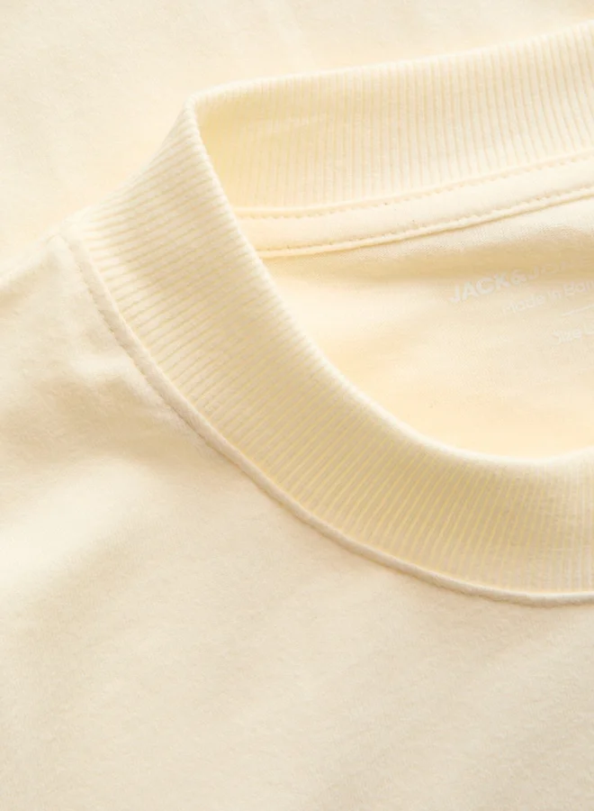 JACK & JONES Graphic Print Round Neck T-Shirt