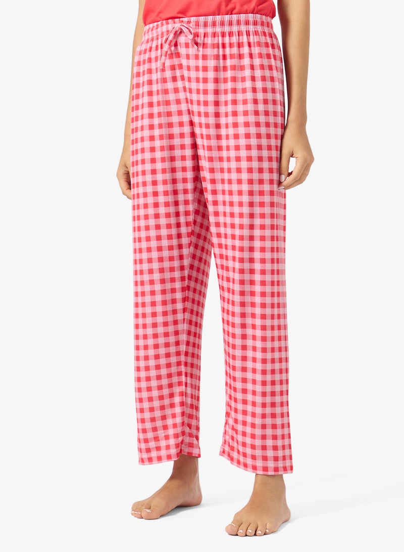 Ginger Cotton Graphic T-shirt & Pyjama Set - Image 4