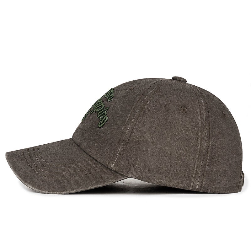 Vintage Washed Baseball Cap Men Adjustable Sun Hat - Image 3