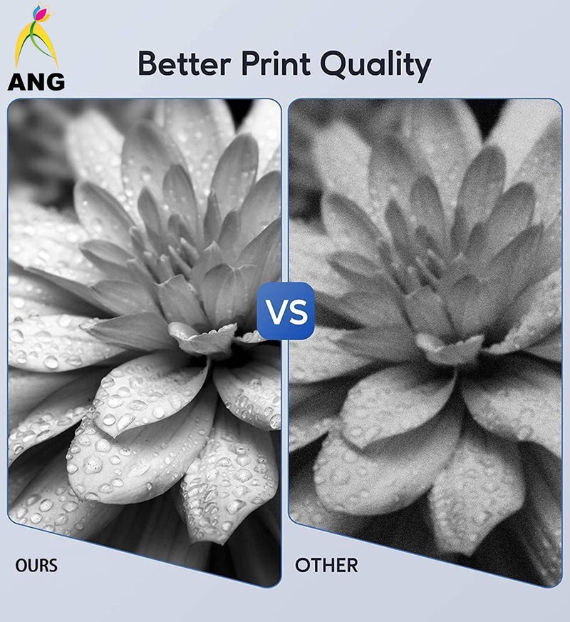 ANG Black Refill Ink for Canon Pixma MG2577s, MG2970, MG3070, MG3070s, MG3077s, TS207, TS307, TS3170, TS3170s, TS3177s, MX497 | Ink Bottle for Printer Cartridge Refill - Image 5