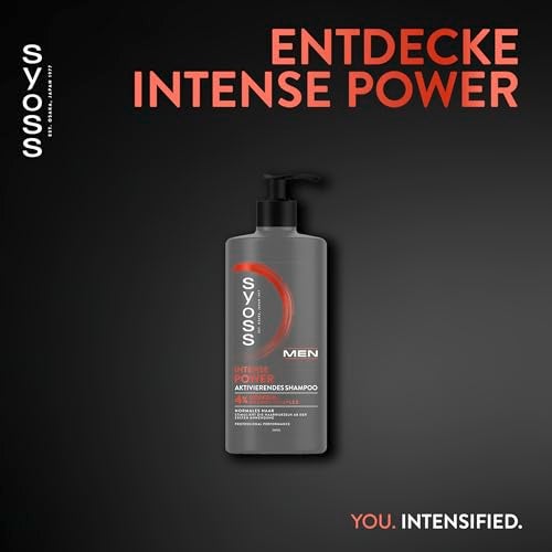 Syoss Men Power Shampoo for Strong Hair & Revitalized Hair 440ml - Image 5