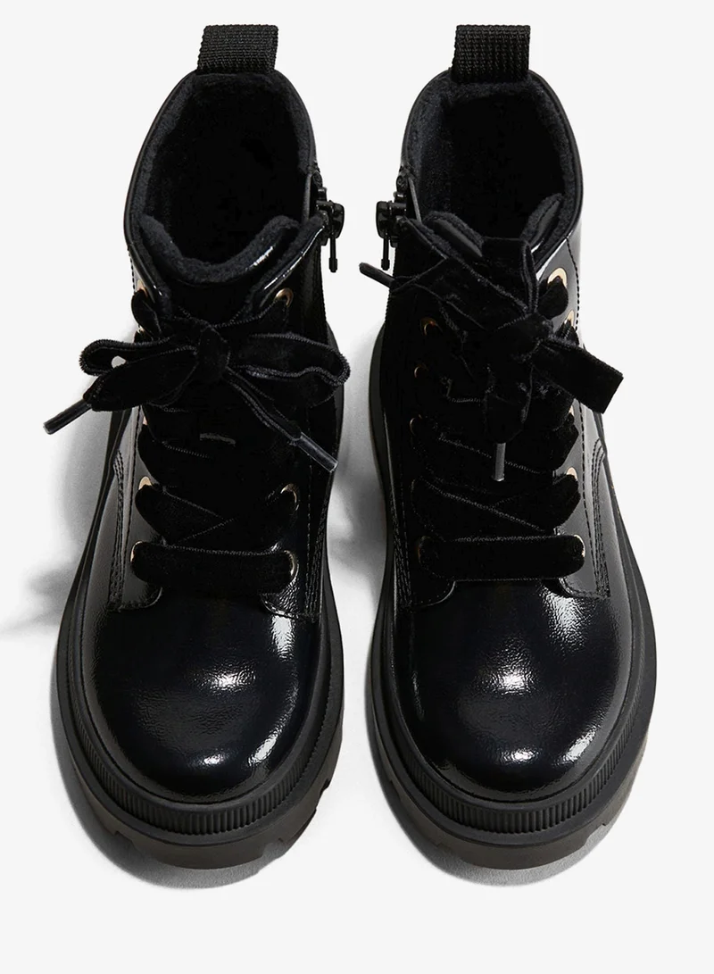 H&M Lace-up boots