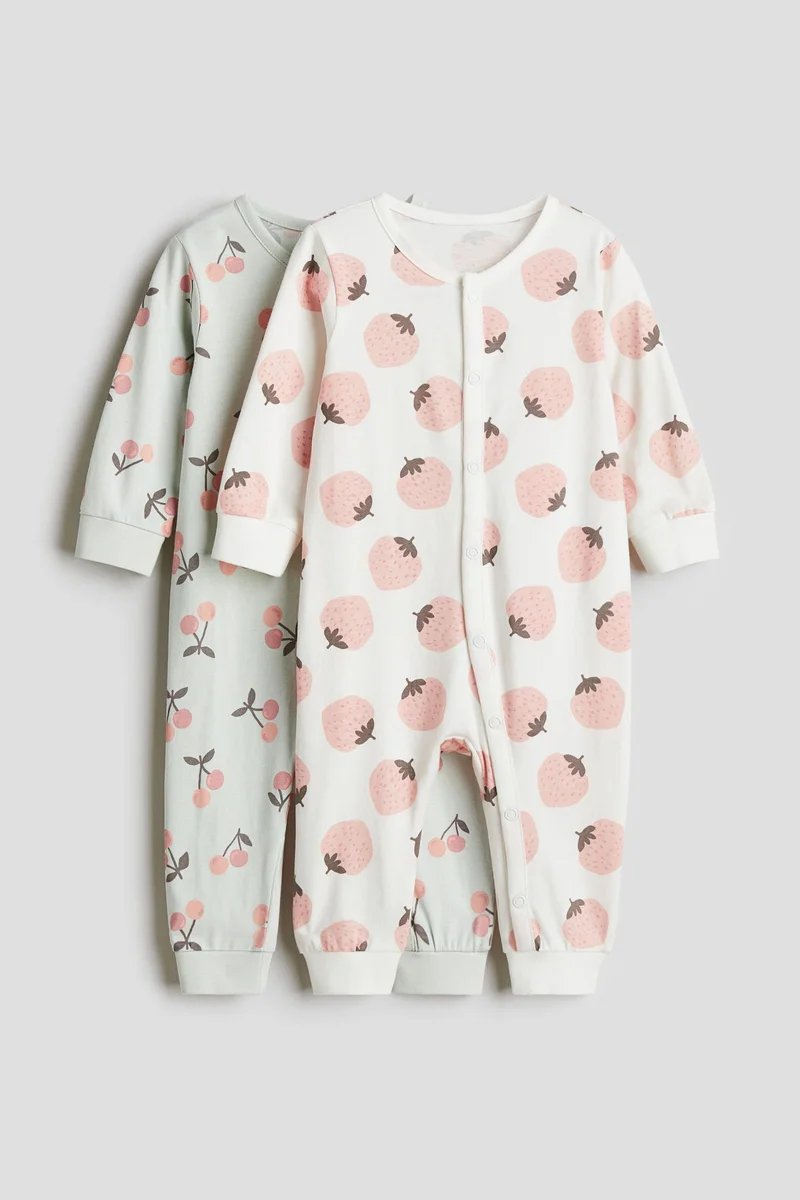 اتش اند ام 2-pack patterned cotton pyjamas