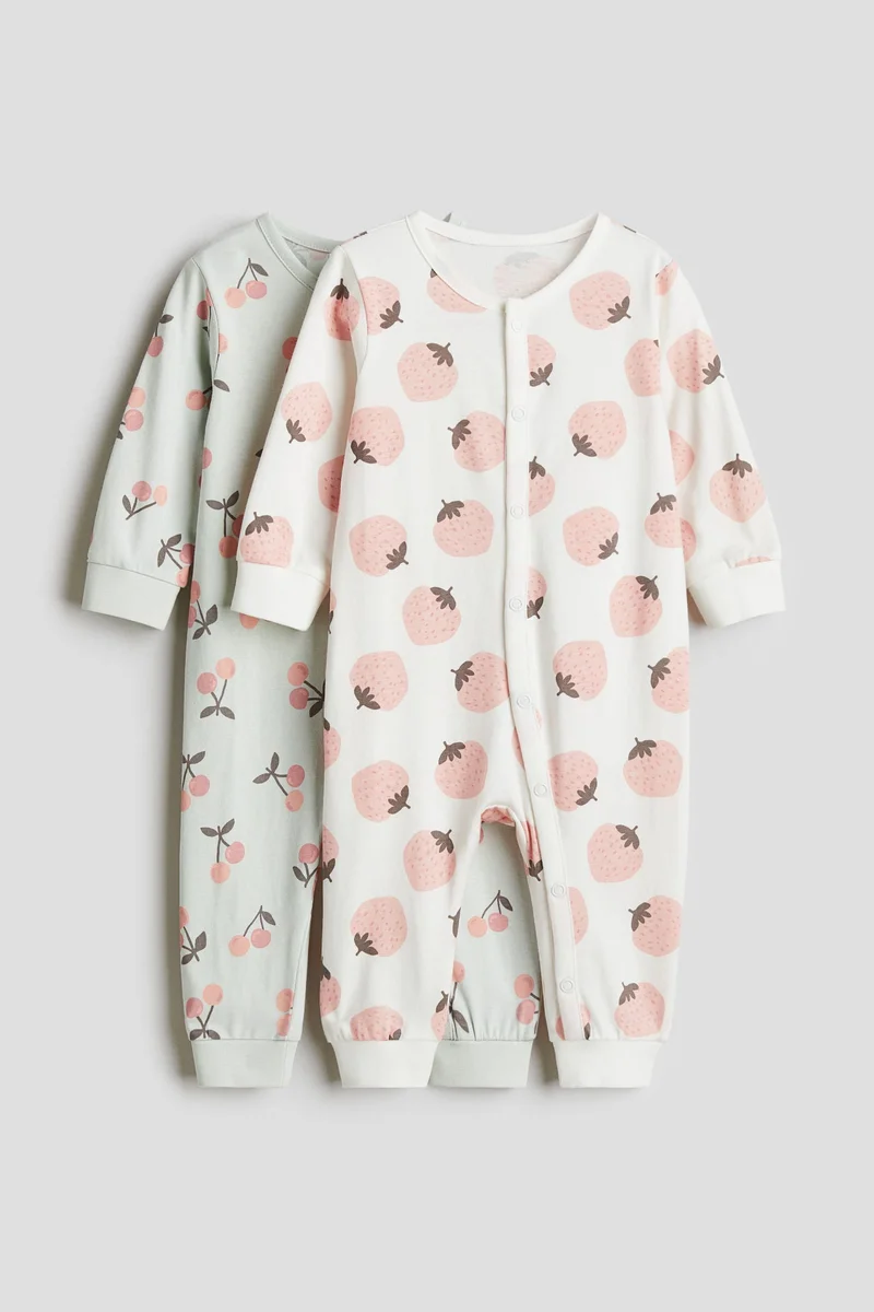 اتش اند ام 2-pack patterned cotton pyjamas