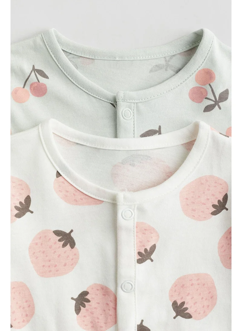 اتش اند ام 2-pack patterned cotton pyjamas