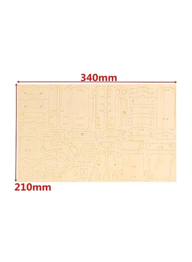 34-Piece Wooden 3D Dollhouse Furniture Puzzle - Image 3