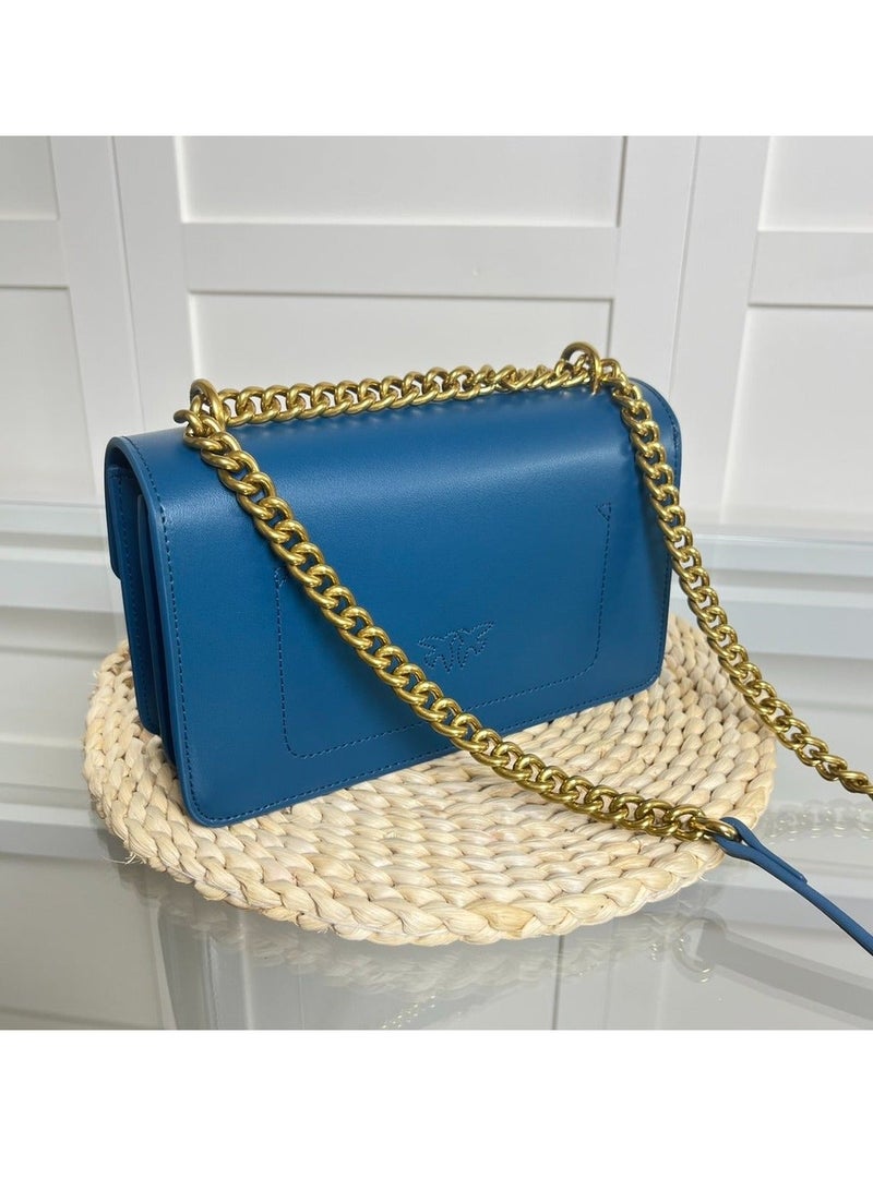 PINKO حقيبة كتف كروس بودي كلاسيكية من بينكو 21*13*7 سم - Image 3