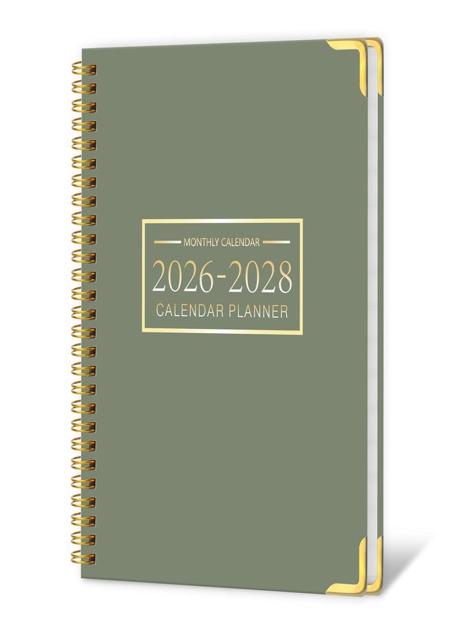 Kamoy Monthly Planner 2026-2028, 2026 Calendar 36 Months Planner, Jan. 2026 - Dec. 2028, 8.5" x 11", Academic Planner Hard PVC Cover with Spiral Bound, Perfect for School & Office for Women & Men - Image 1