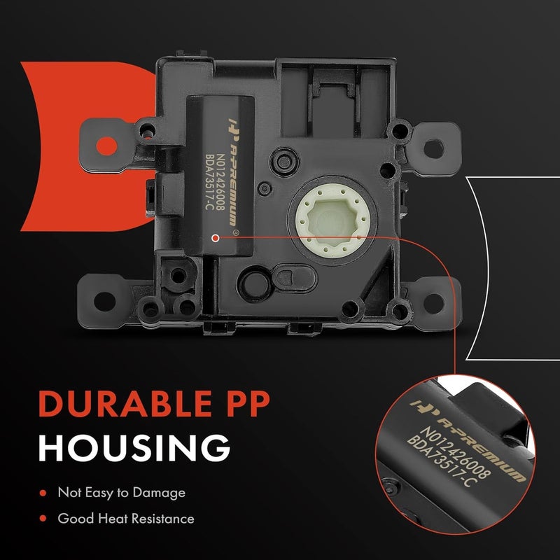 A-Premium HVAC Heater Blend Door Actuator for Toyota and Lexus Models - Image 2