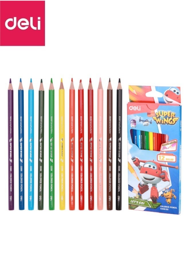 12-Piece Colored Pencil Oil soluble Water soluble Hexagonal Rod Colored Lead Student Painting Art Sketching Brush Poplar Wood - pzsku/ZD44ACD9528136D2EA8C0Z/45/_/1719994806/55359b11-02fb-4490-9011-929f0e6d15d8