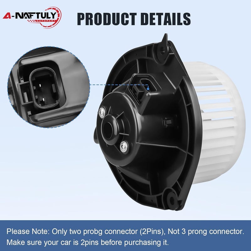 A-NAFTULY AC Blower Motor Fan for Chevy Impala, Monte Carlo, Pontiac Grand Prix, Buick Lacrosse/Allure - Image 5