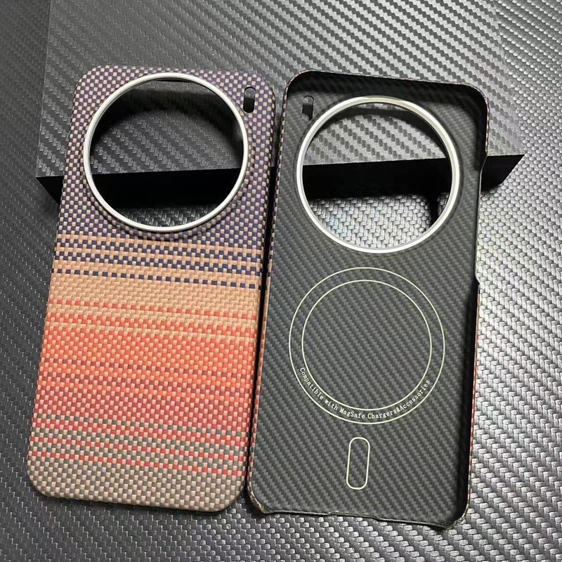Ultra-Thin Aramid Fiber Phone Case for X200 Pro, Full Coverage, Anti-Fingerprint, Shockproof - Image 1