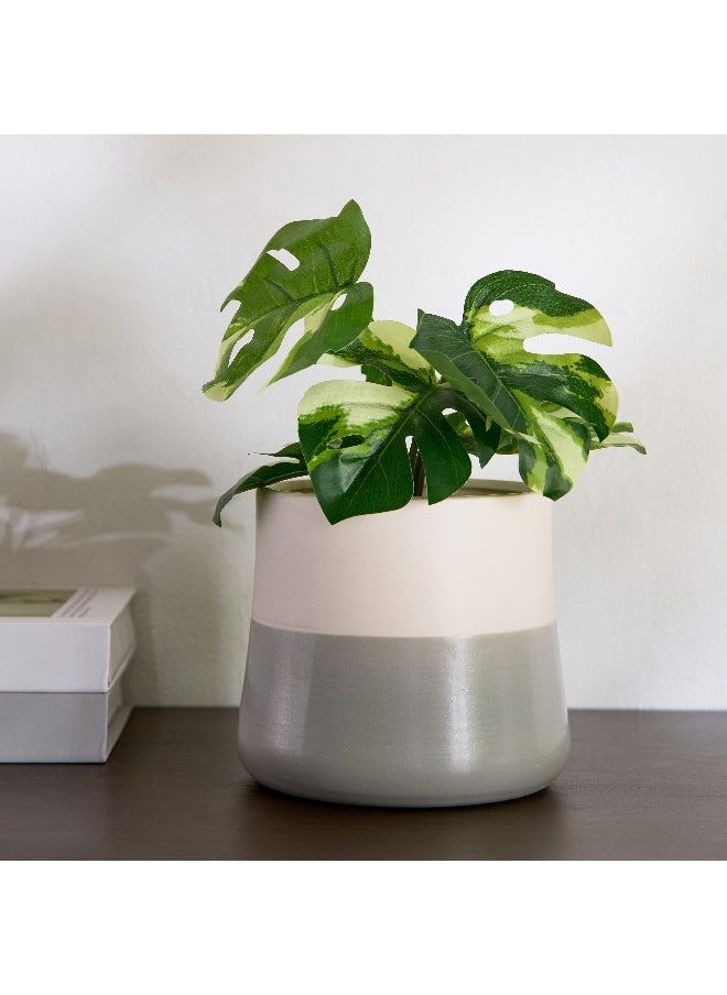 Home Box Vesus Dolomite Plant Pot - 14x14x12.3 cm  - Image 1