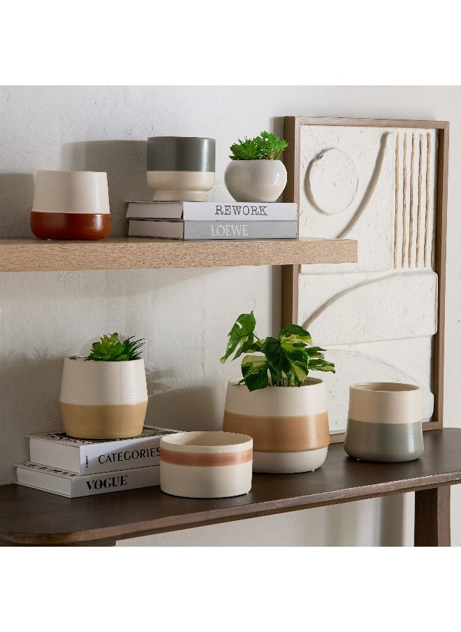 Home Box Vesus Dolomite Plant Pot - 14x14x12.3 cm  - Image 4