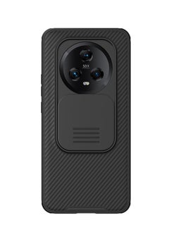 General Compatible with Honor Magic5 Lens Slide Anti-Peeping Case, Magic5 Pro Black Mirror PRO  - Image 1