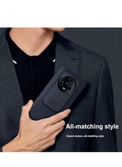 General Compatible with Honor Magic5 Lens Slide Anti-Peeping Case, Magic5 Pro Black Mirror PRO  - Image 5