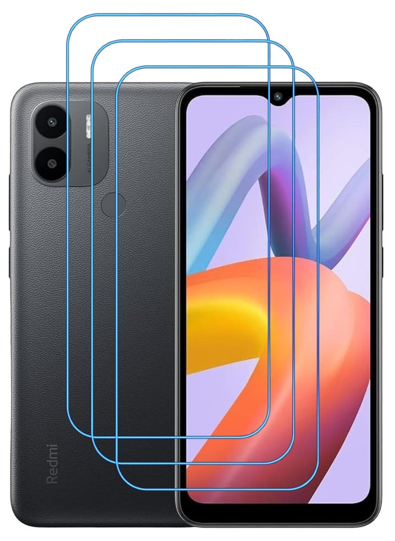 ACLIX 3 Pieces Antistatic ESD Dustproof Premium Quality High Definition Clear Tempered Glass Screen Protector Designed For Xiaomi Redmi A2+ - Image 1