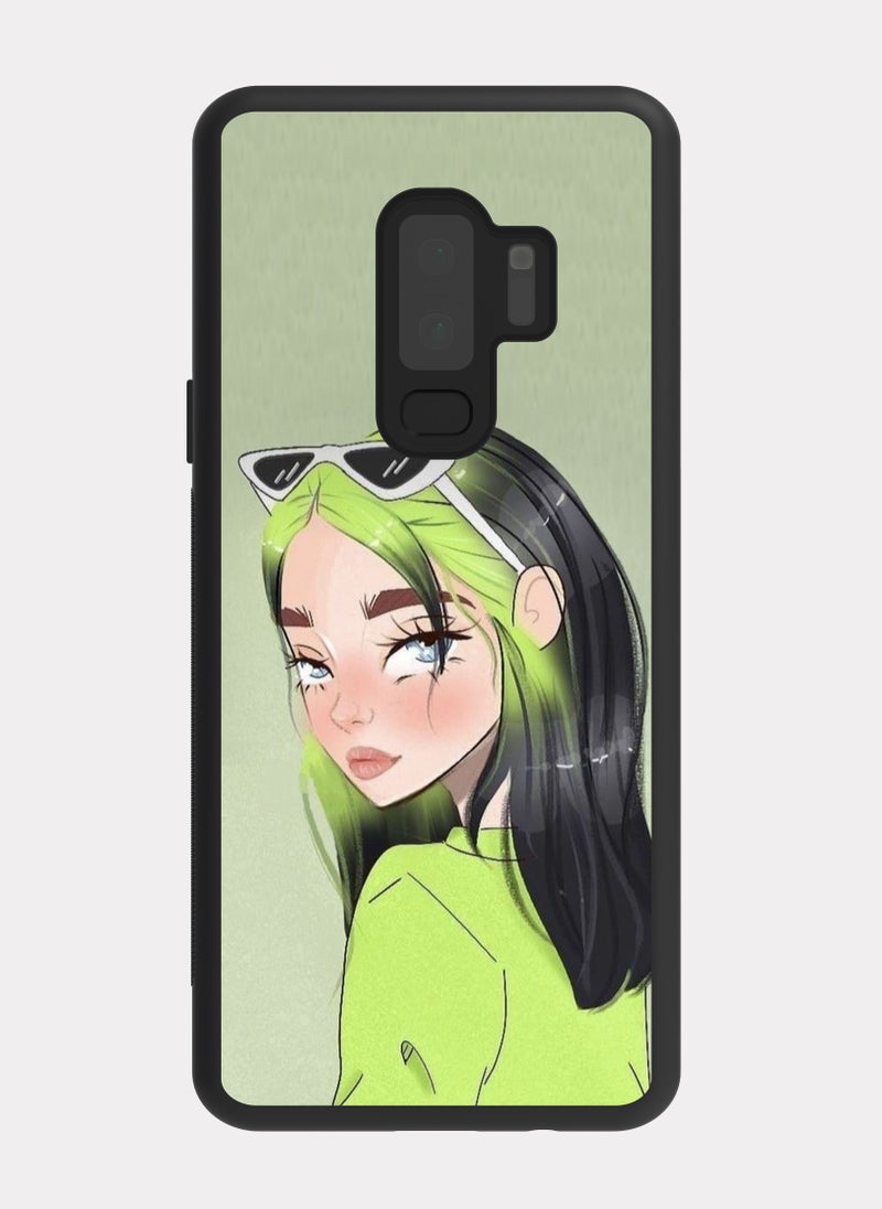 PXLAAT Samsung Galaxy S9 Plus case cover Billie Eilish - Image 1