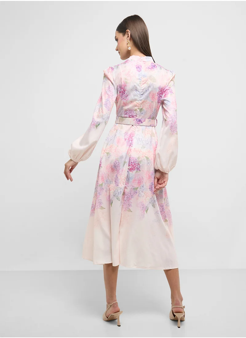 ELLA Floral Print Dress