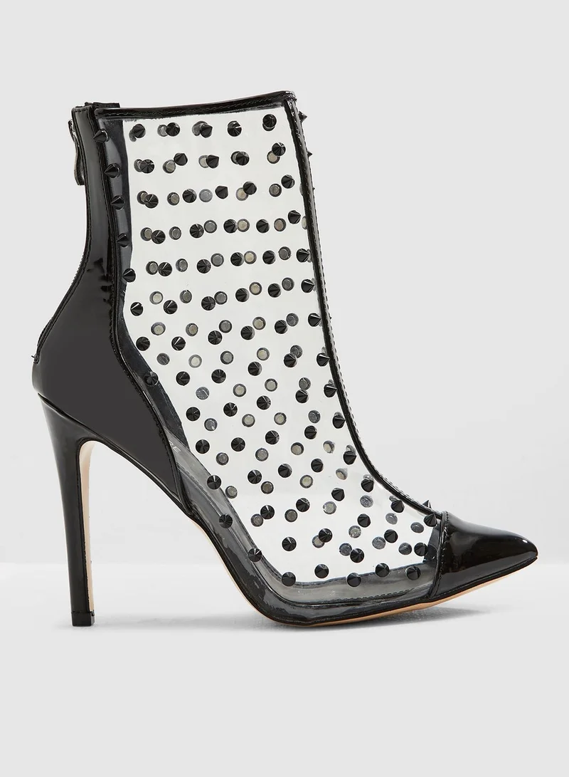 PUBLIC DESIRE Spikey Ankle Boot