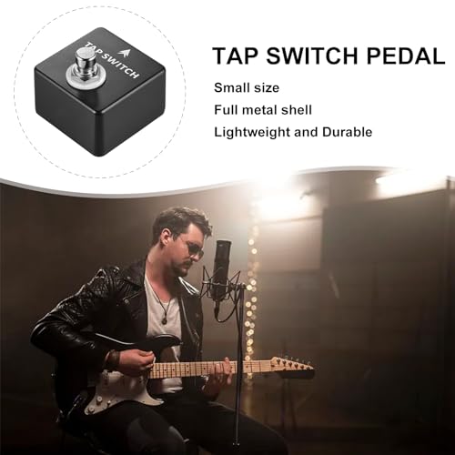 LokFy Guitar Footswitch Pedal TAP SWITCH PEDAL, Single Momentary Footswitch, for time-based effects Pedal and Muti-effects Pedal - Image 3