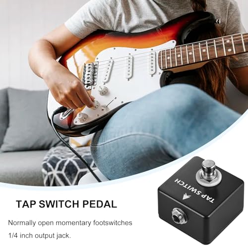 LokFy Guitar Footswitch Pedal TAP SWITCH PEDAL, Single Momentary Footswitch, for time-based effects Pedal and Muti-effects Pedal - Image 4