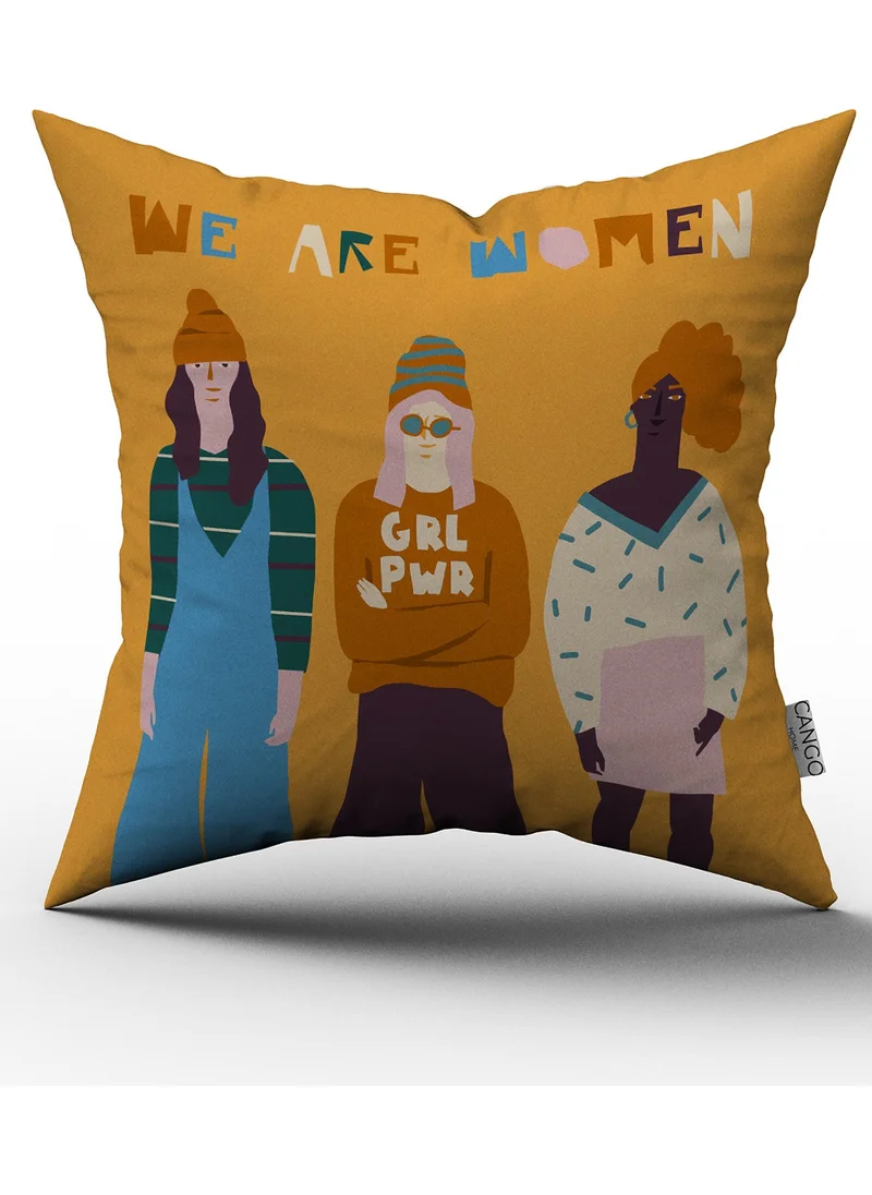 Cango Home Double Sided Printed Throw Pillow Case CGH165-CT